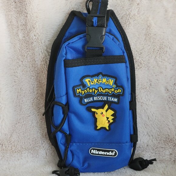 Switch N Carry Nintendo Pokemon Pikachu Mystery Dungeon Blue Rescue Team Bag - Picture 1 of 11